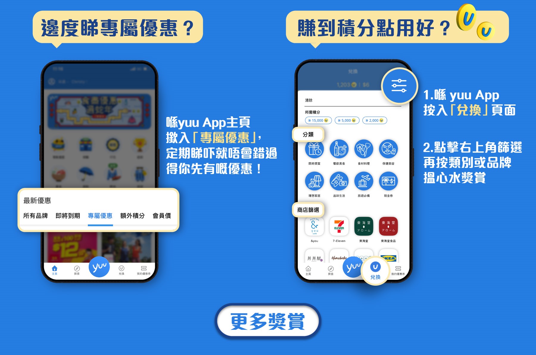 邊度睇專屬優惠？賺到積分點用好？