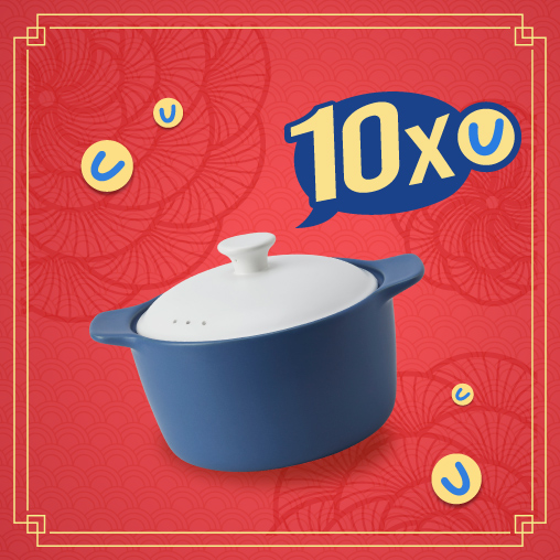 10x Points on STORKOK Ceramic Pot