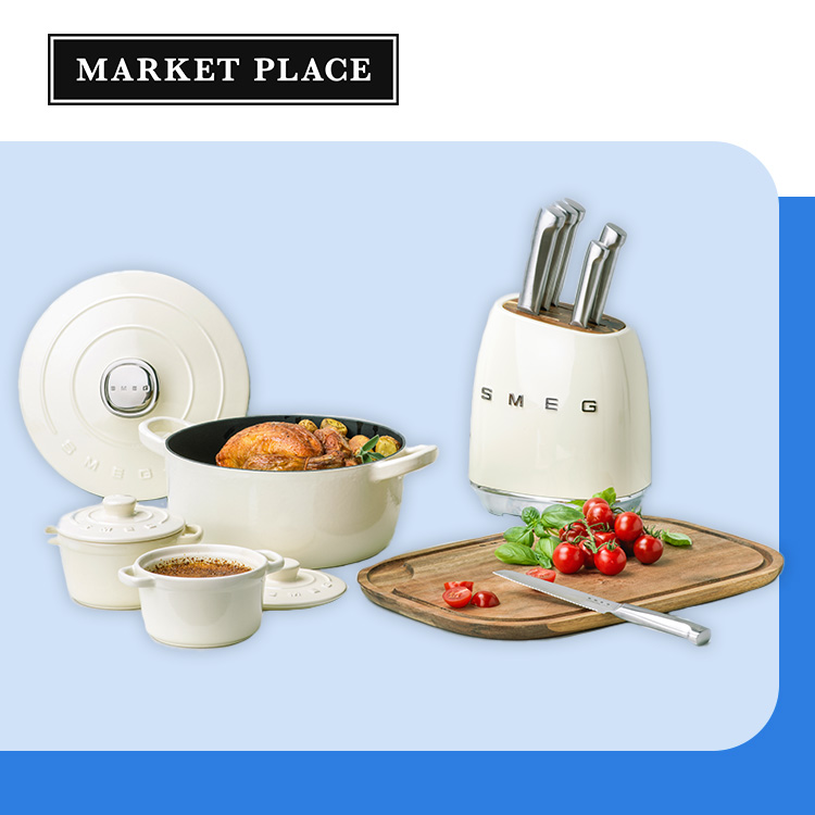 以低至3,000積分+$90換購各款SMEG廚具